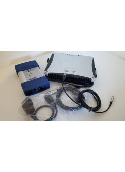 Panasonic CF19 laptop installed DAF Davie Runtime 5.6.1 for paccar and DAF engine diagnostic kit